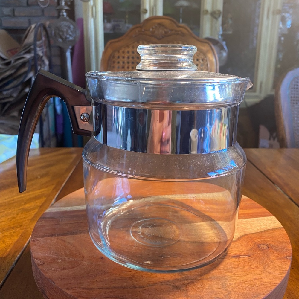 Pyrex Percolator 8856 Coffee Pot & Lid